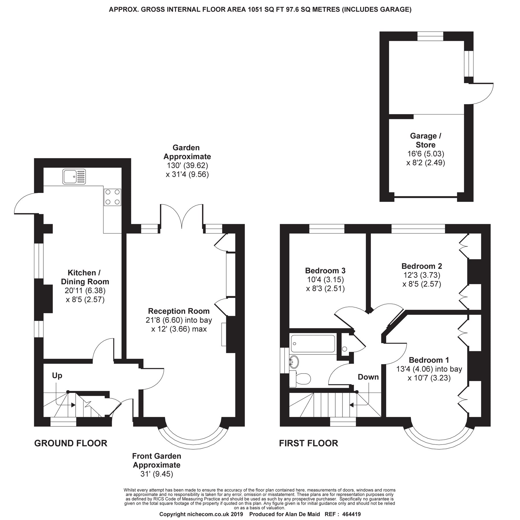 3 Bedrooms Detached house for sale in Layhams Road, West Wickham BR4