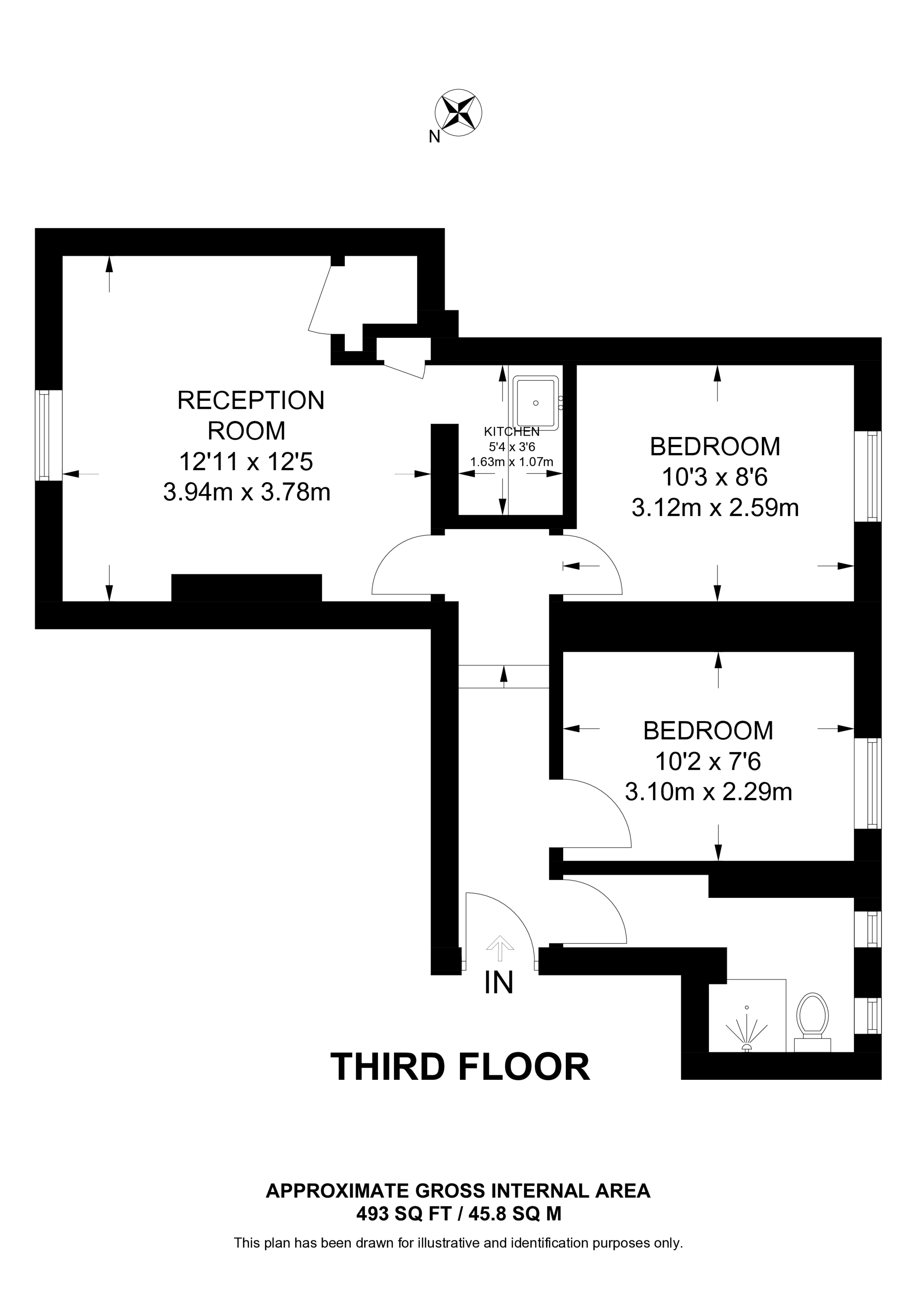 Merchant House, Goulston Street, Spitalfields floorplan