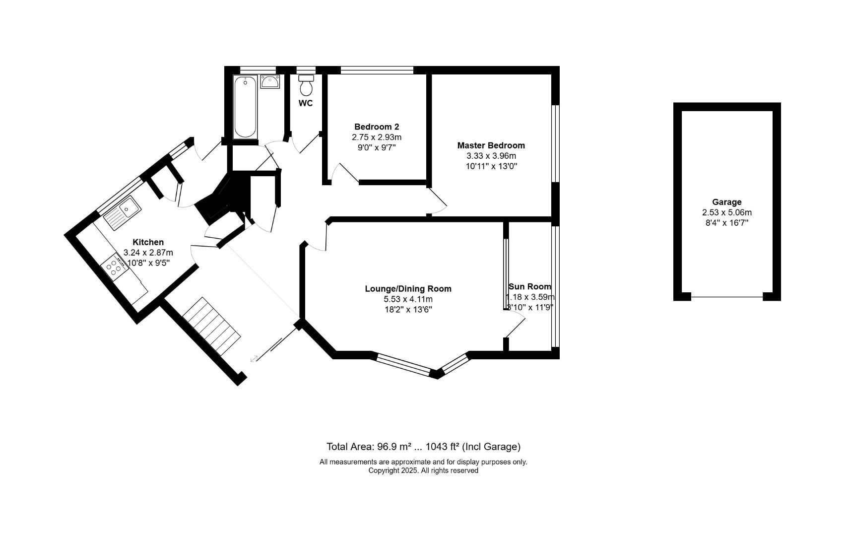 74, Alinora Avenue, Worthing floorplan