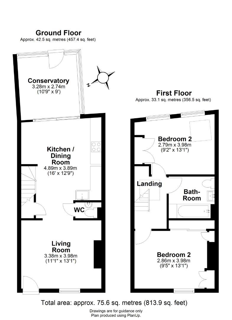 51, Eden Street, Cambridge floorplan