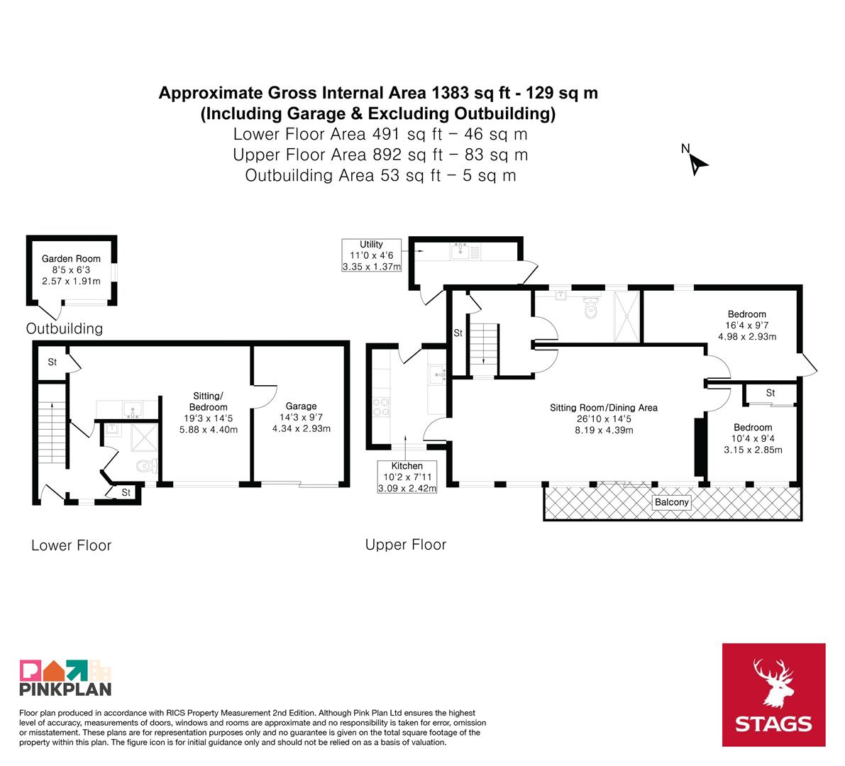Southward, Truro floorplan
