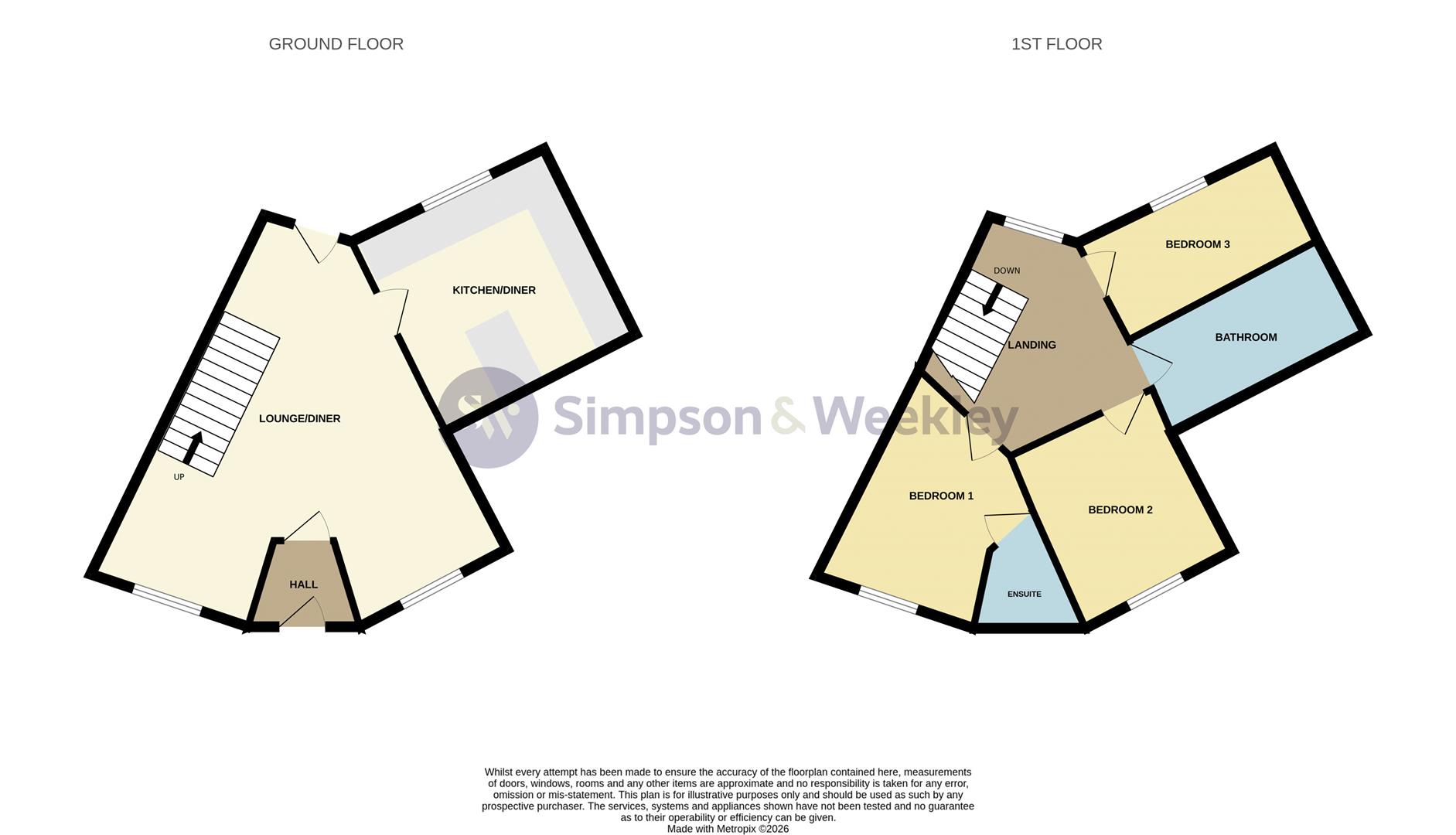 Moor Road, Rushden floorplan