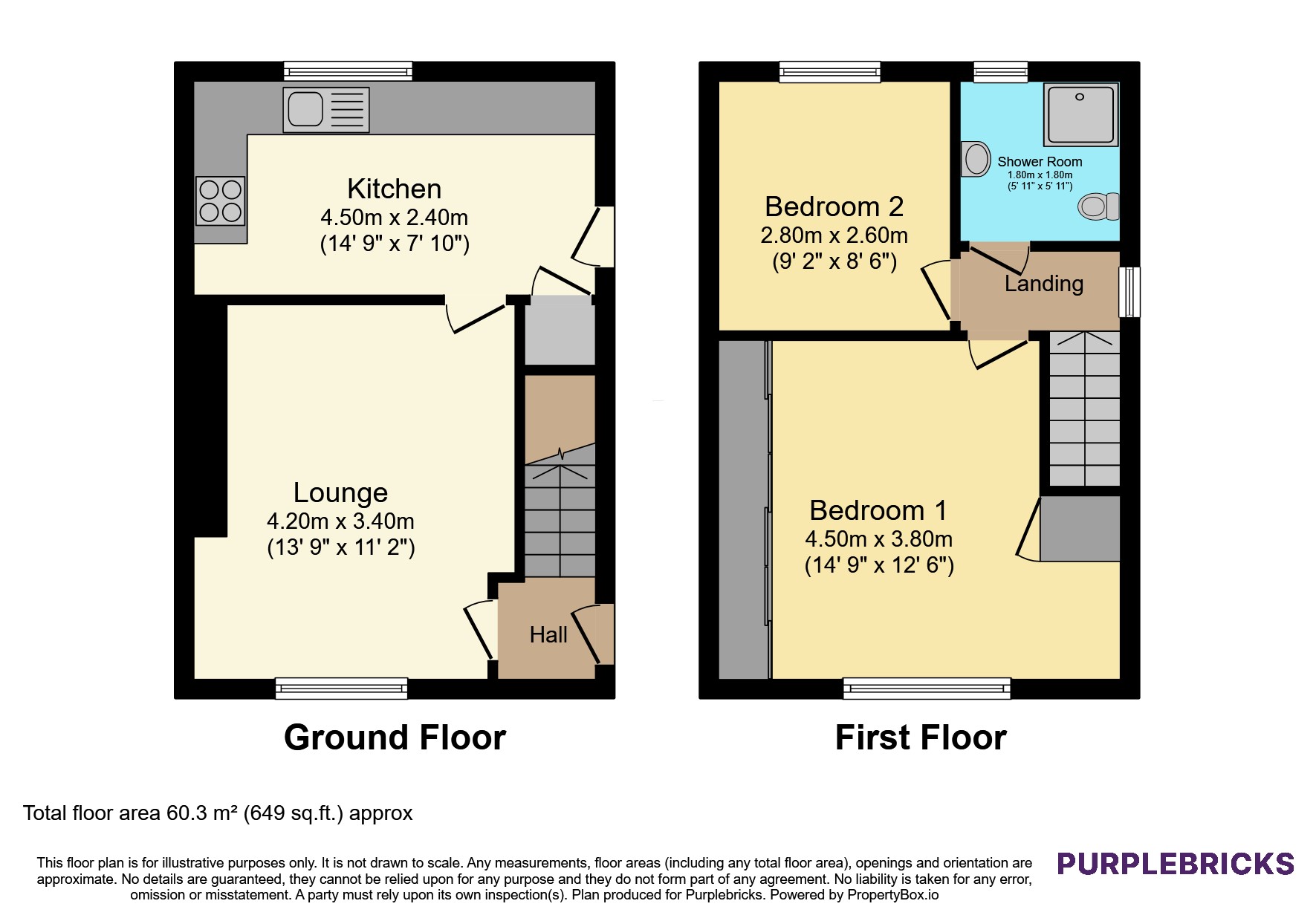 24, Primrose Gardens, Chester le Street floorplan