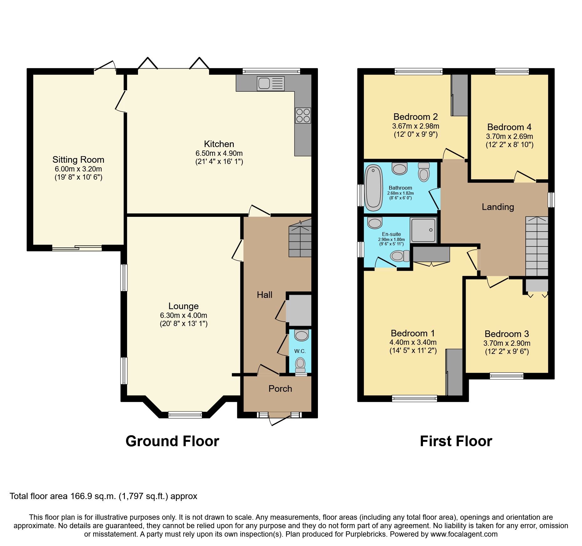 4, Sedgley Road, Tipton floorplan