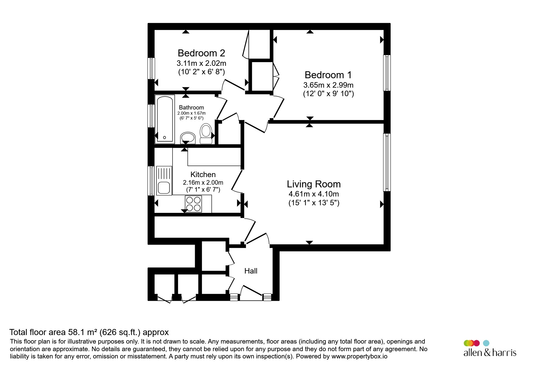 4, Retreat Gardens, Wallingford floorplan