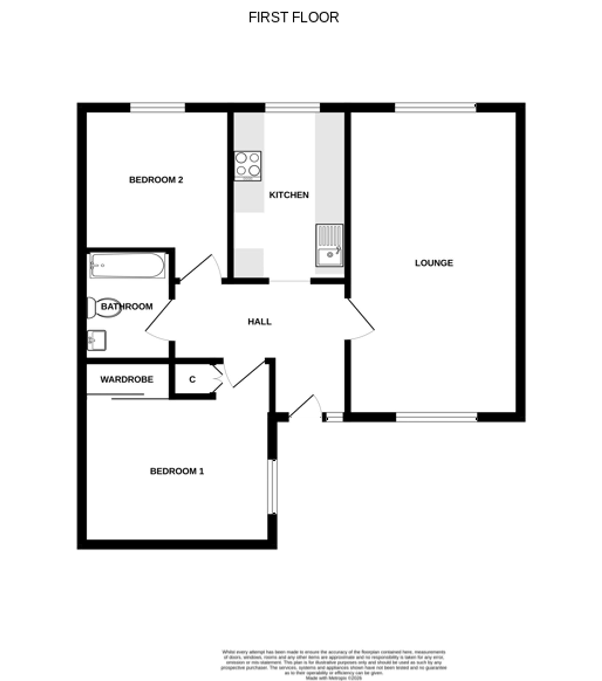 72 Durris Drive, Glenrothes floorplan