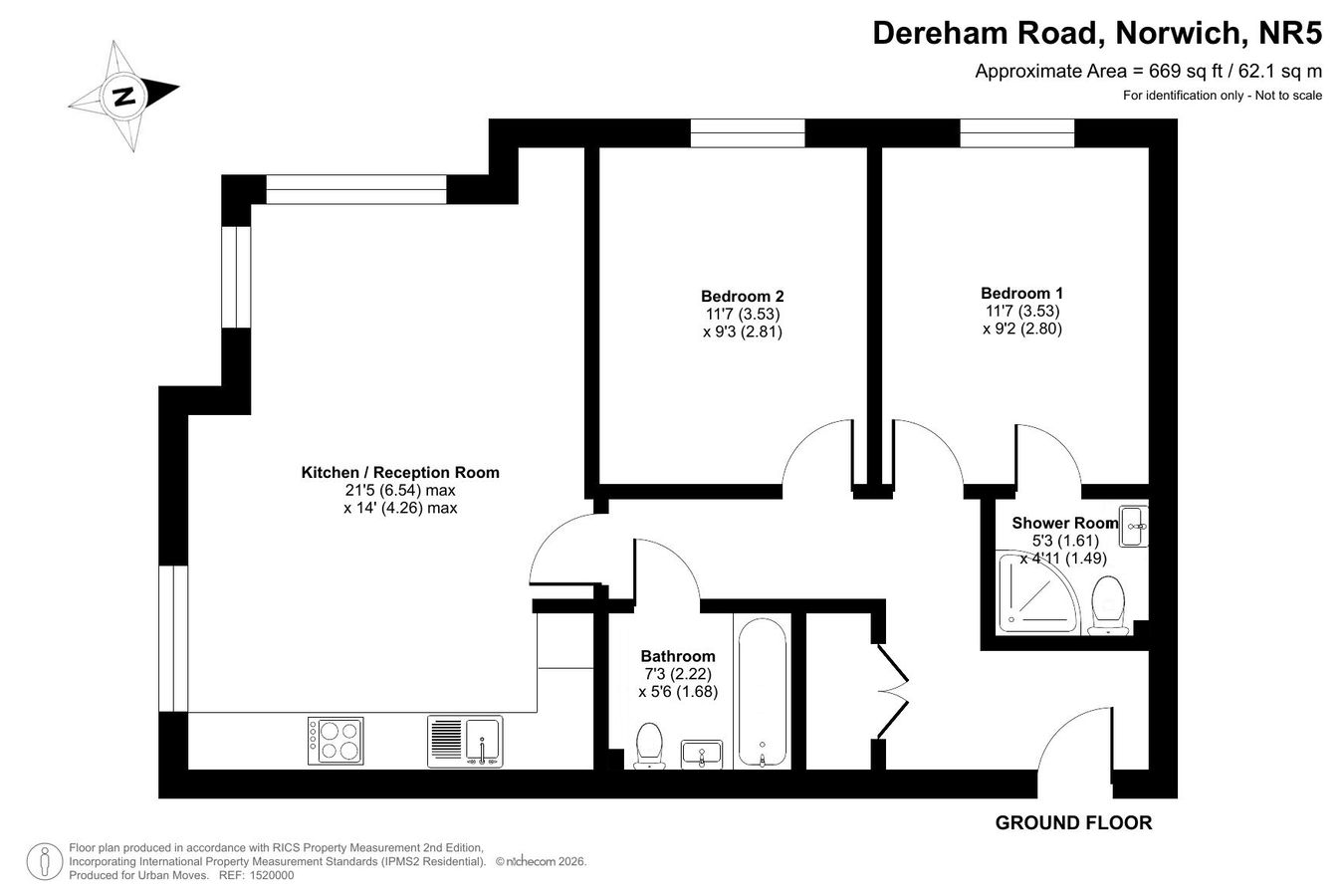 7, Picturehouse Court, Norwich floorplan