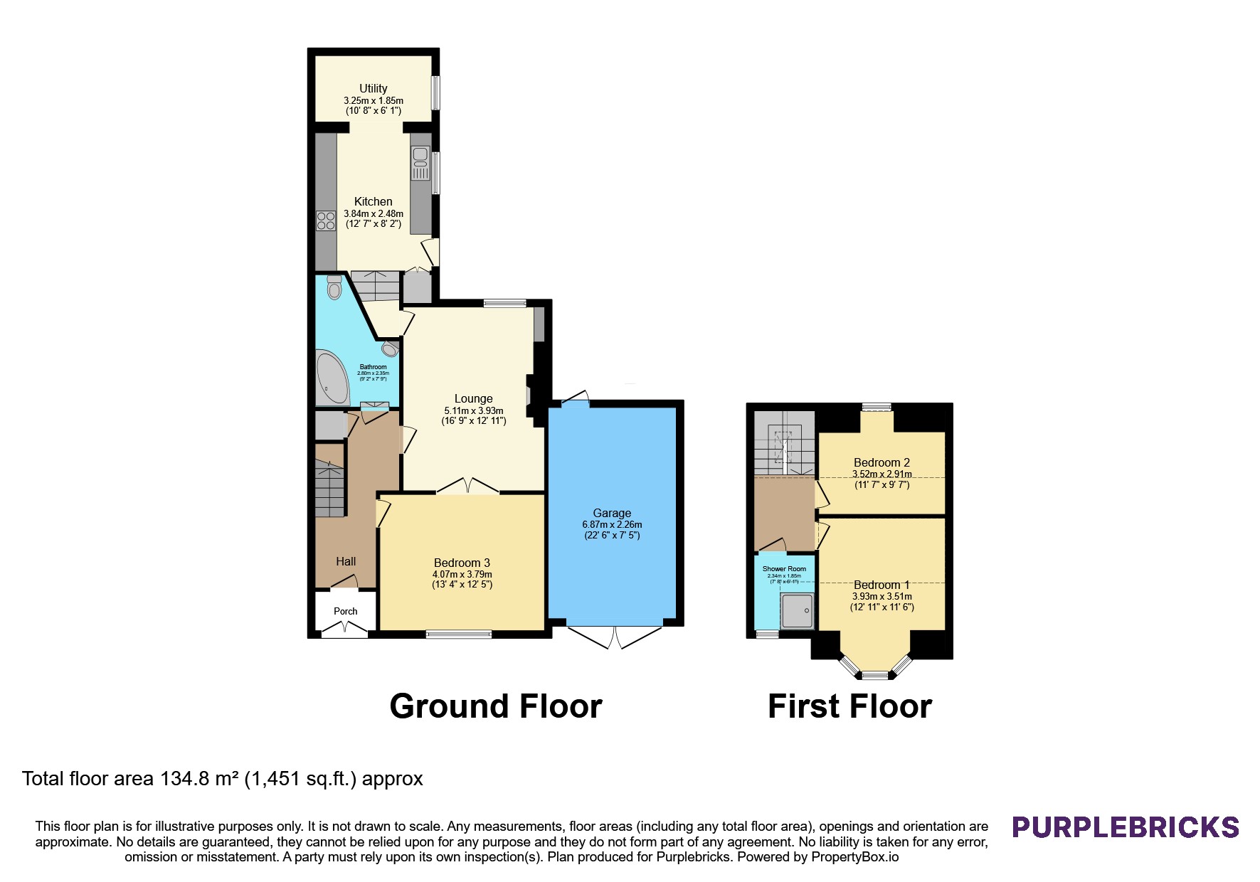 64, High Blantyre Road, Hamilton floorplan
