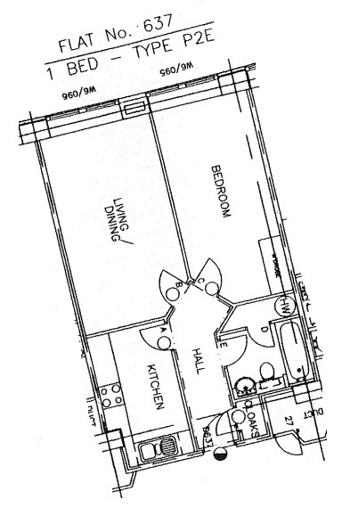 Whitehouse Apartments, London floorplan