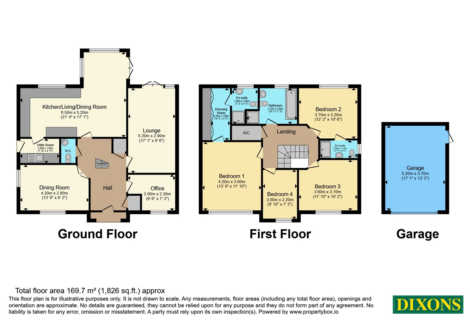 7, Mary Slater Road, Staffordshire floorplan