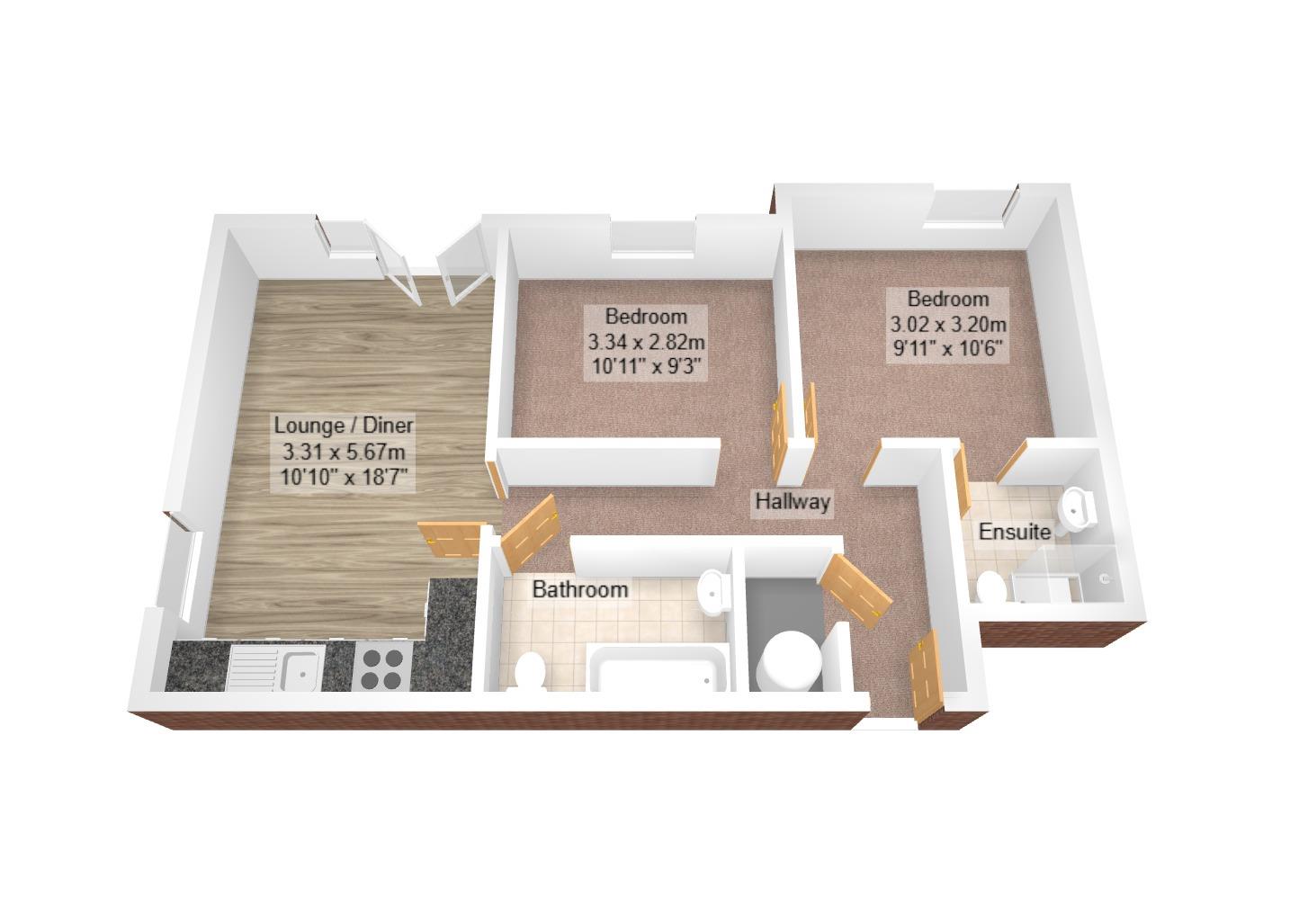 194, Wyncliffe Gardens, Cardiff floorplan