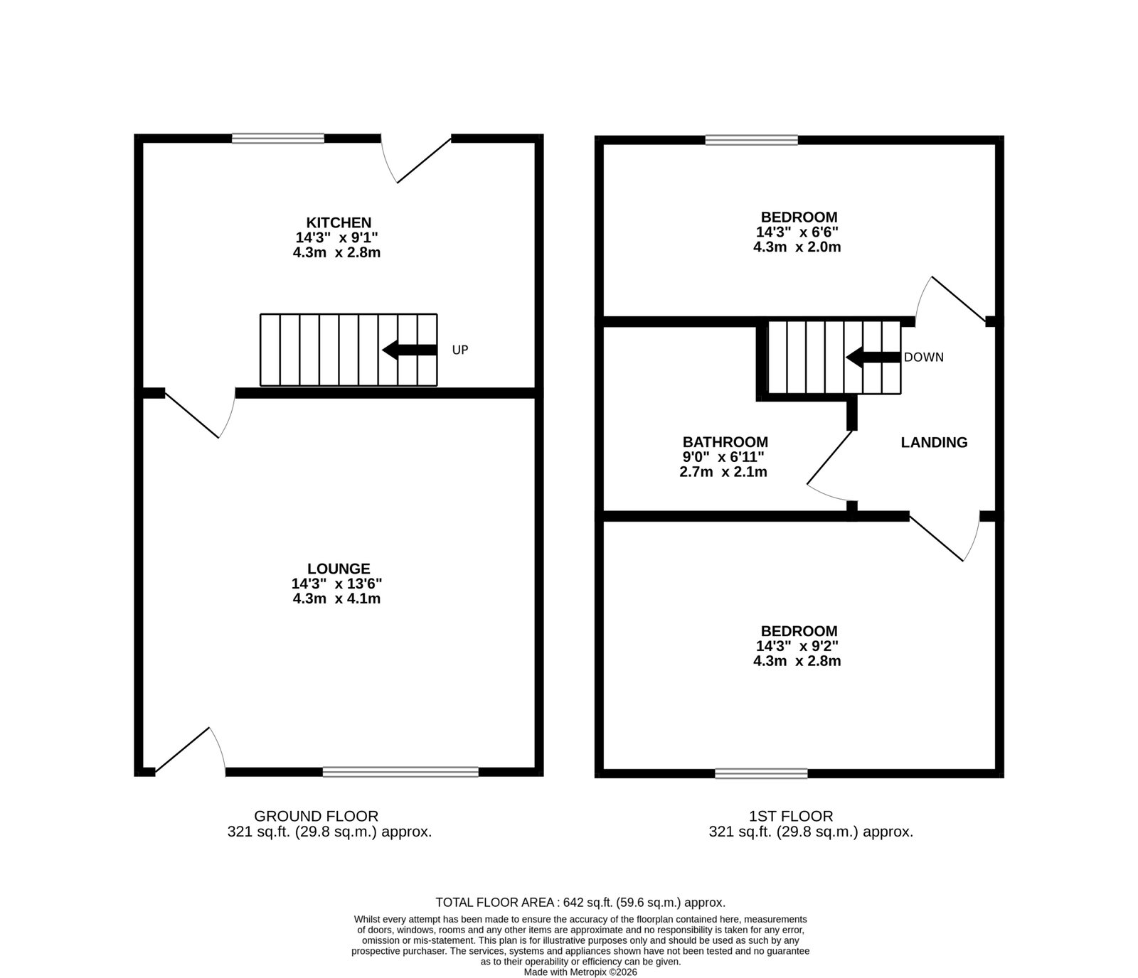 18, Middleton Road, Heywood floorplan