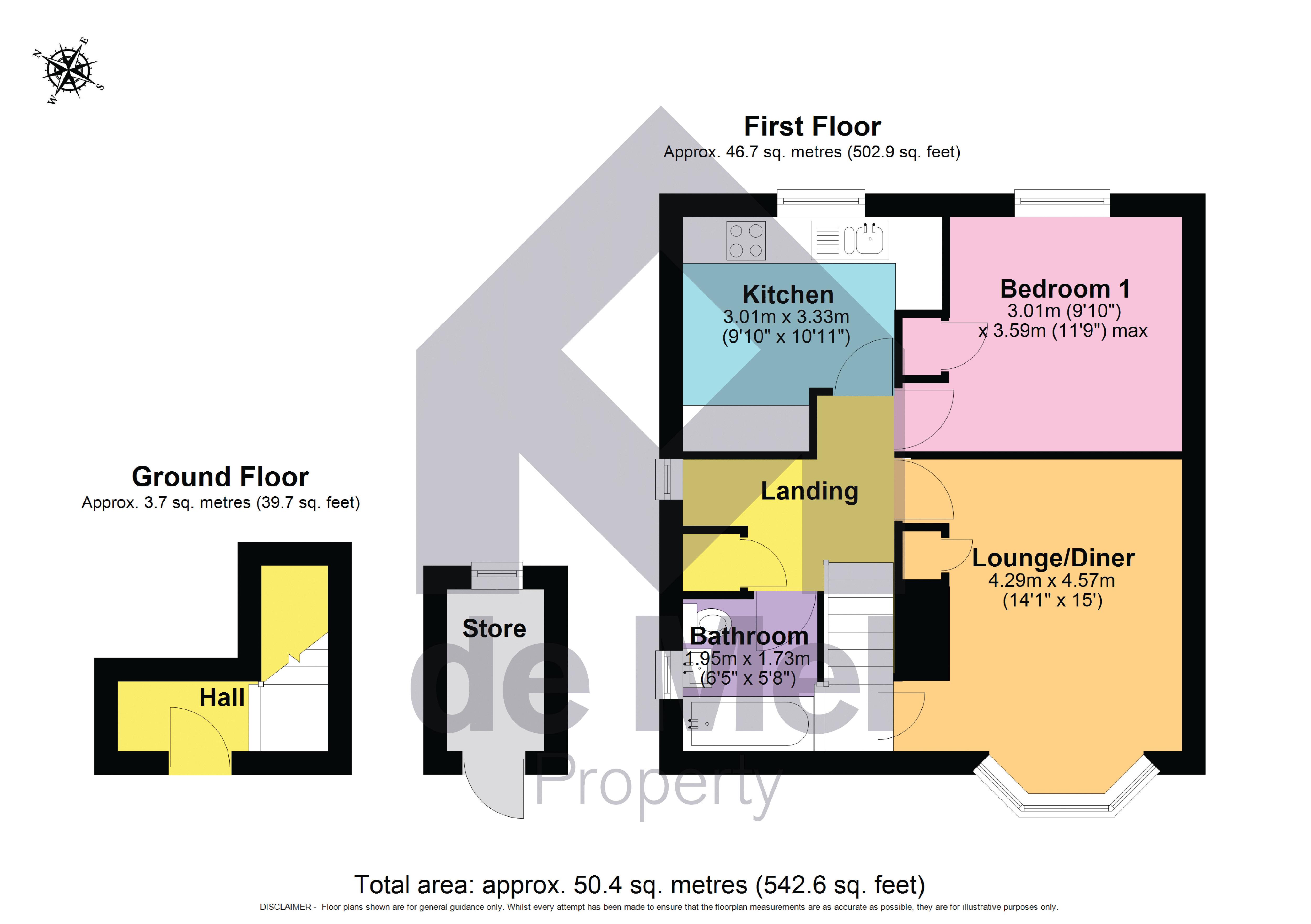 30, Lee Close, Cheltenham floorplan