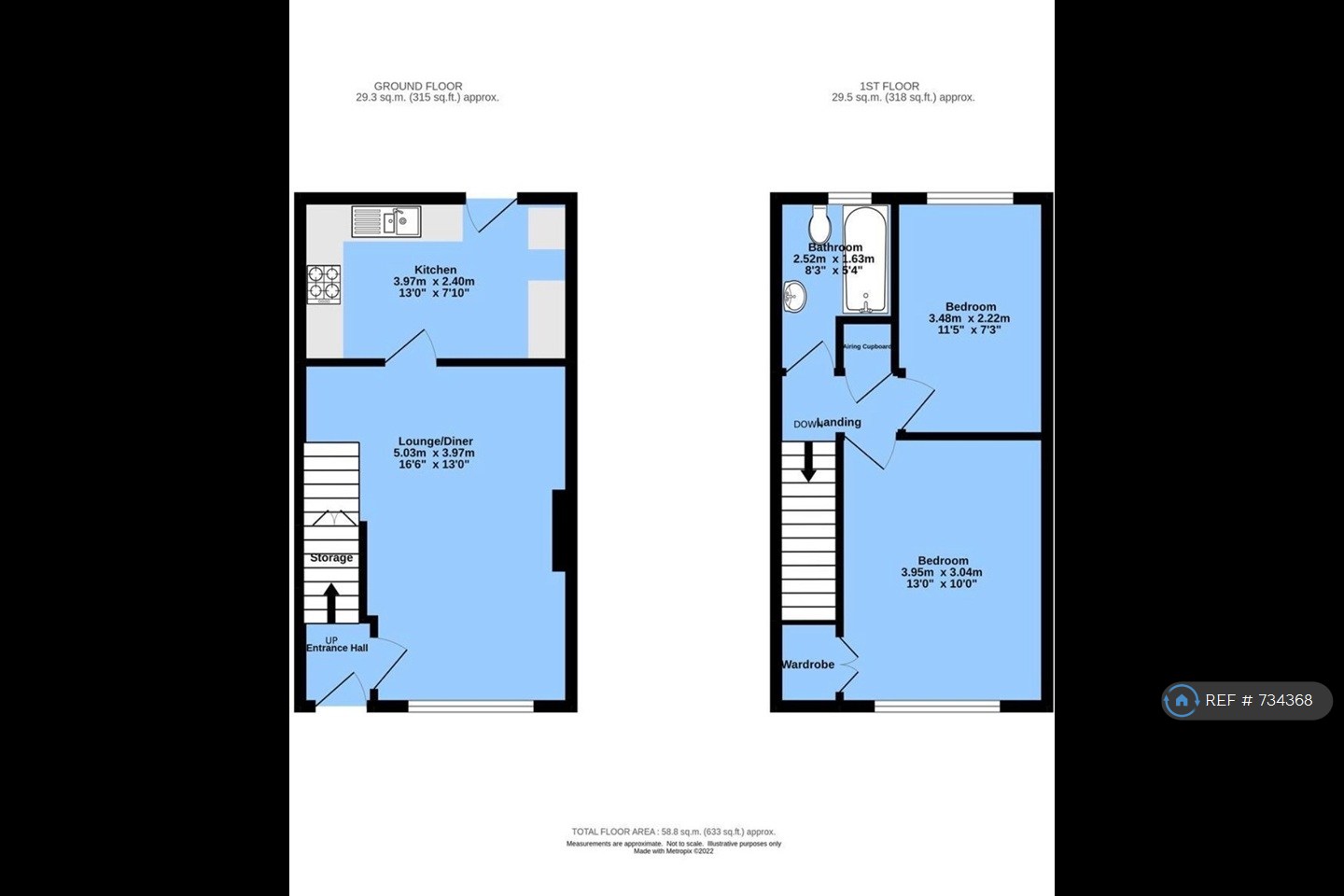 Steeping Close, Brimington, Chesterfield floorplan