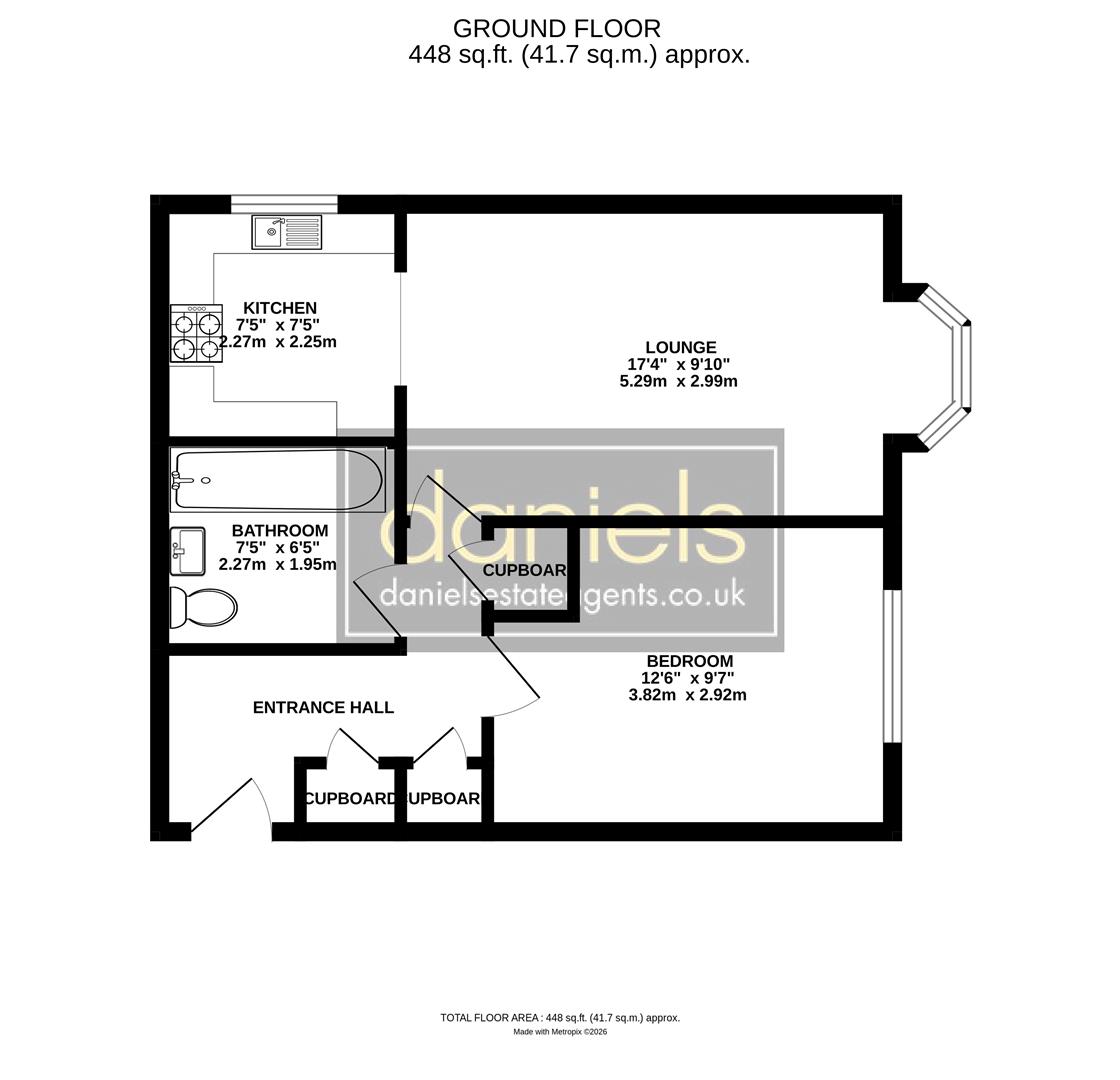 5, Anne Carver Lodge, Stanley Avenue, Middlesex floorplan