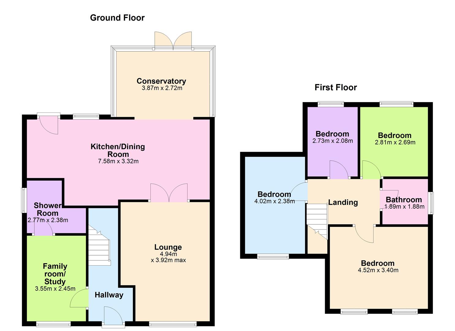 7, Ashleigh Gardens, Barwell floorplan