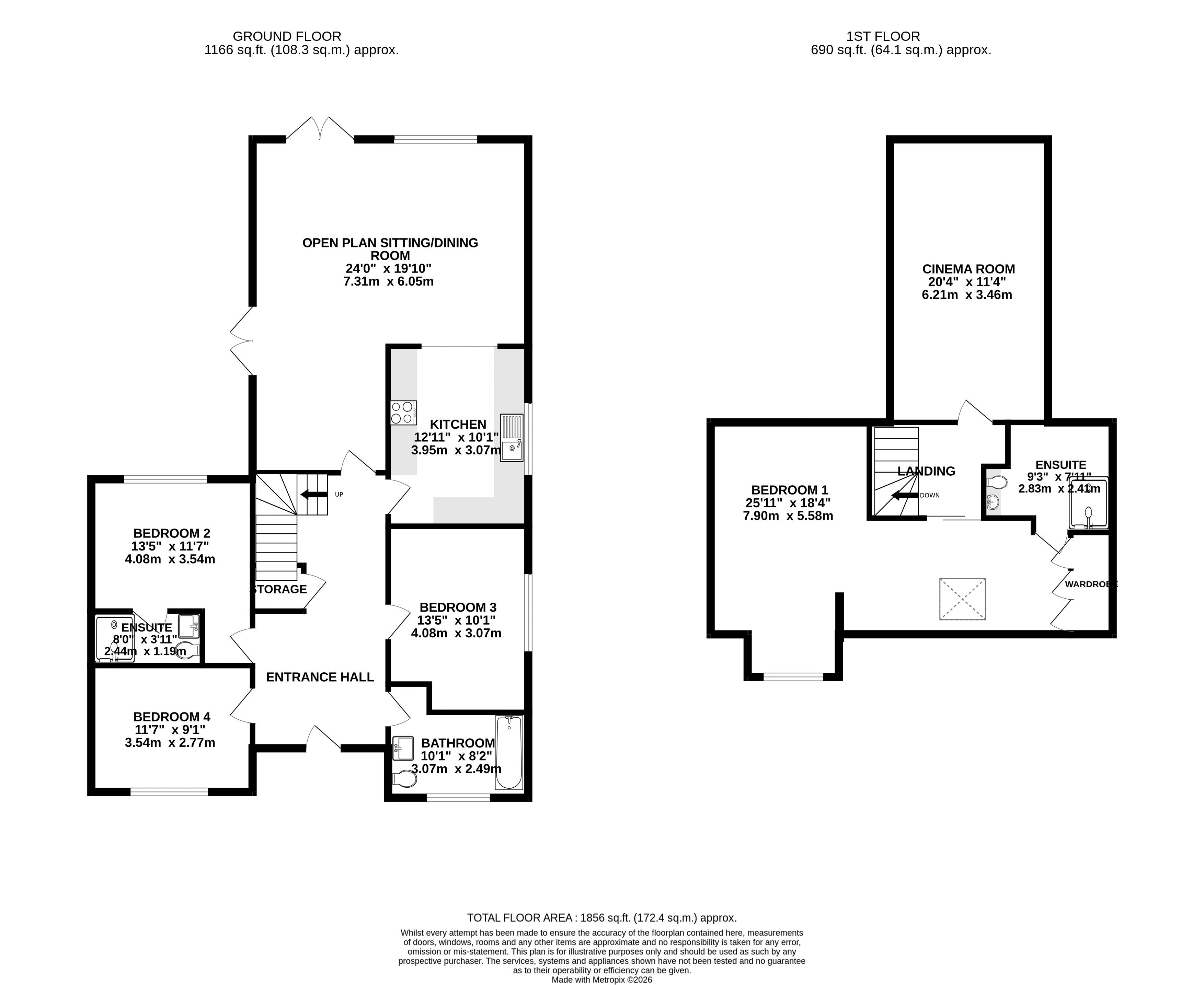 The Retreat, Rectory Way, Weston-Super-Mare floorplan