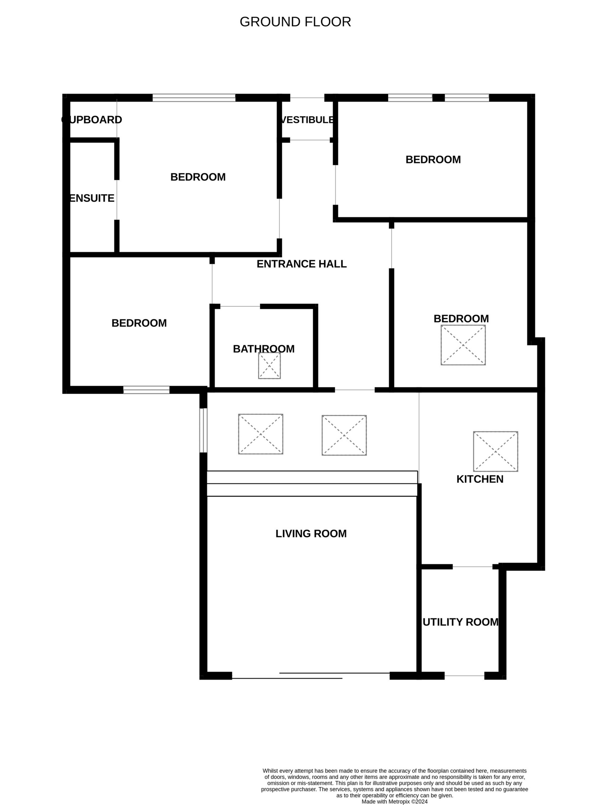 49, South Road, Cupar floorplan