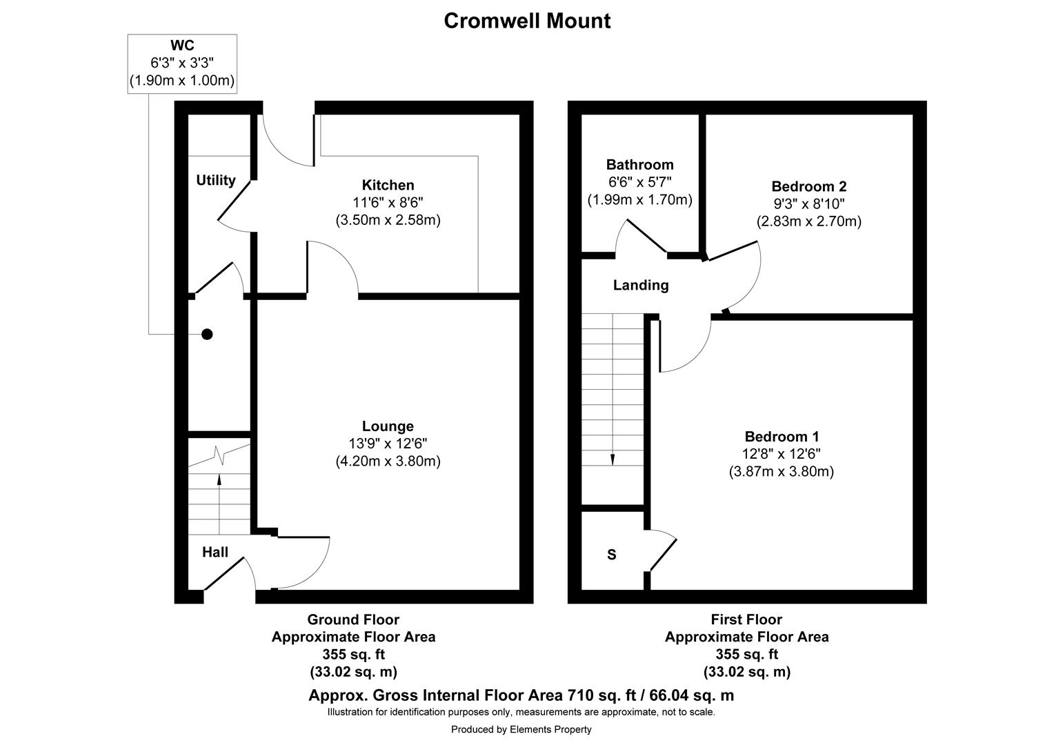 3, Cromwell Mount, Barnsley floorplan