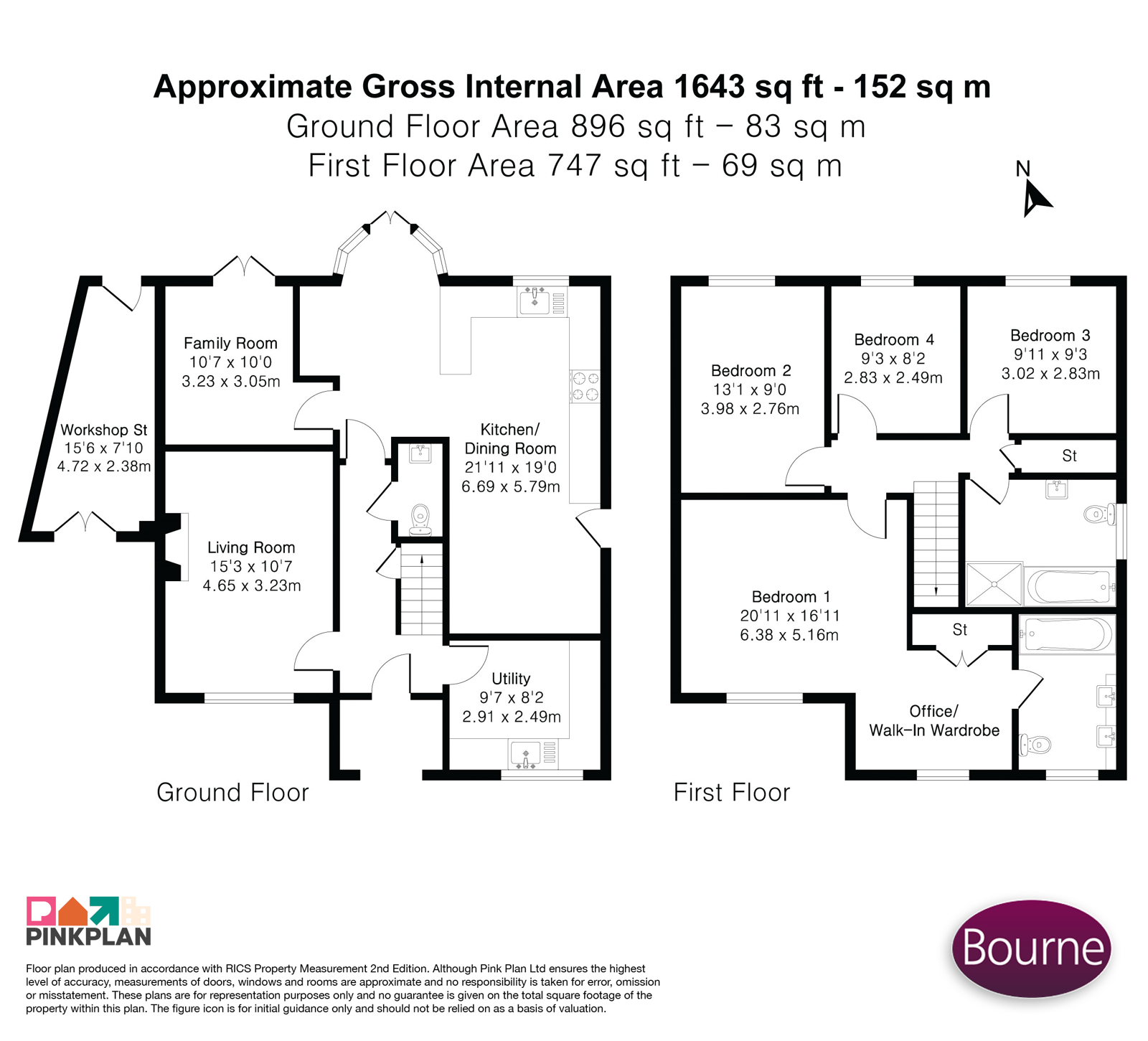 22, Kings Worthy Road, Fleet floorplan