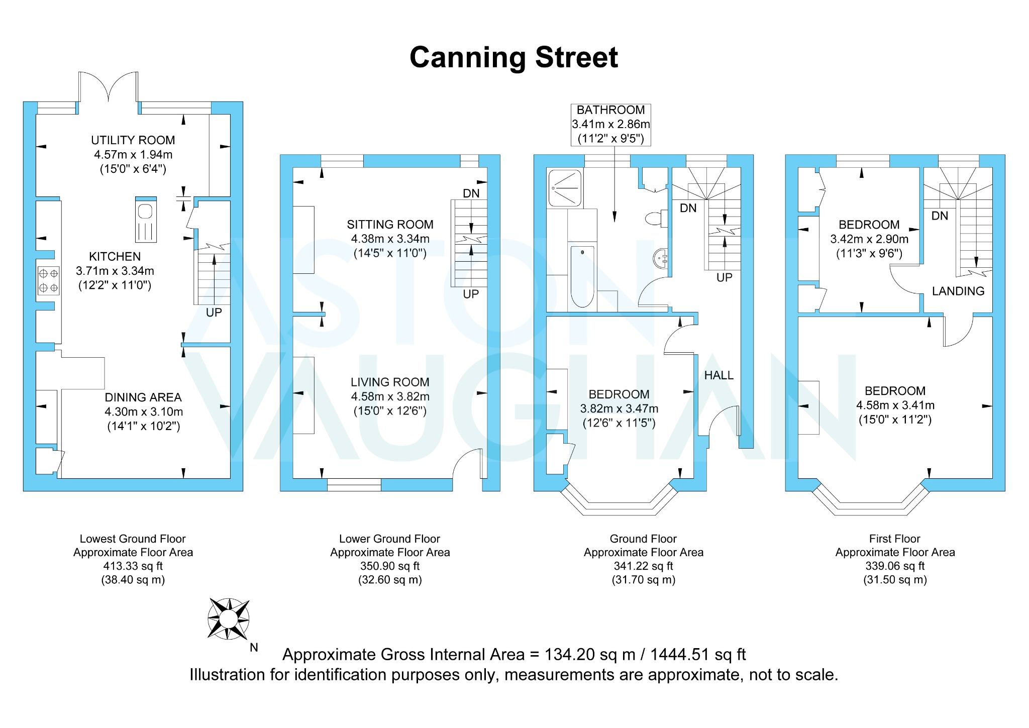 4 Canning Street, Brighton, East Sussex floorplan