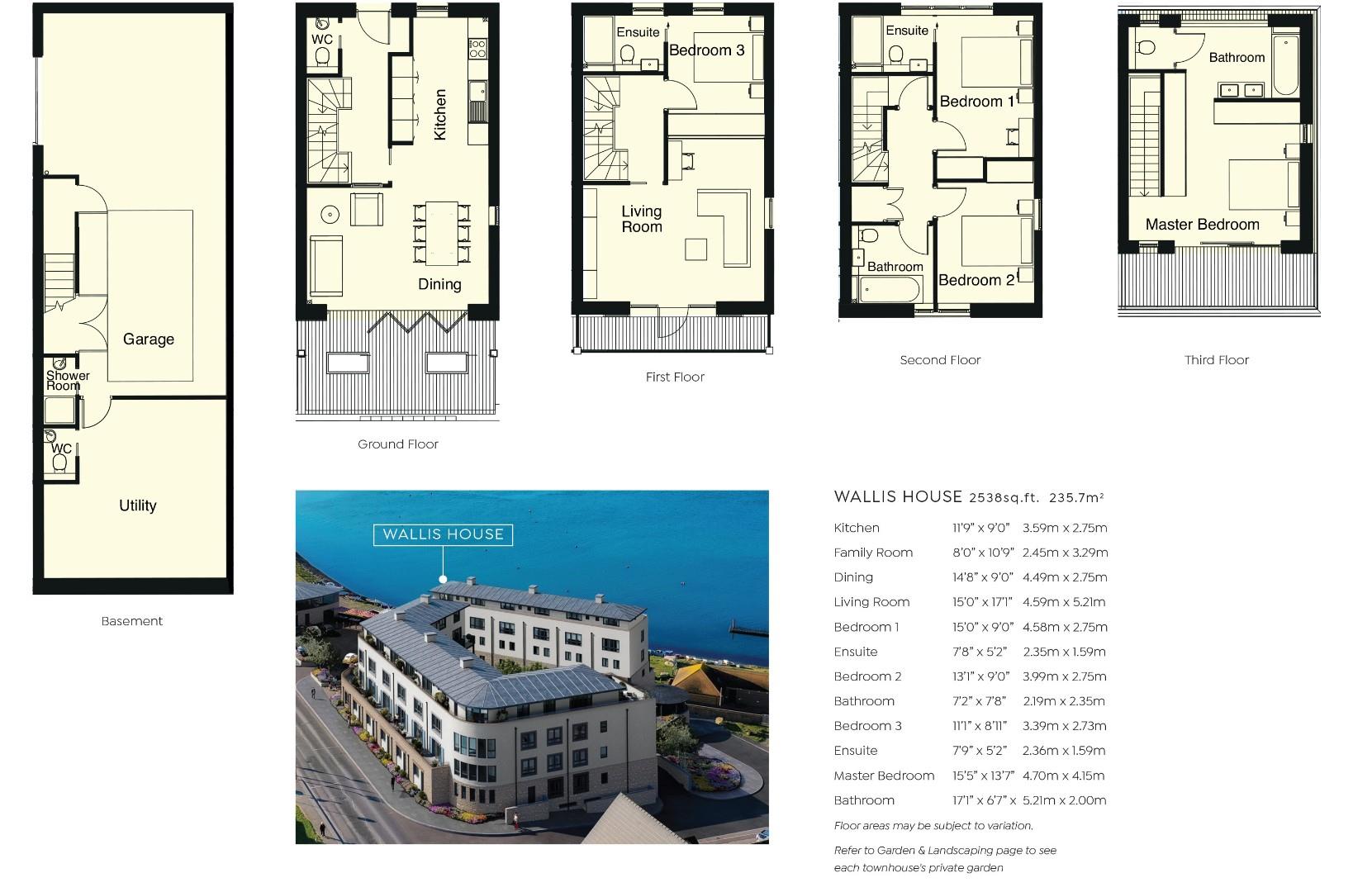 Wallis House, No 1 Chesil Beach, Ferrymans Way, Weymouth floorplan