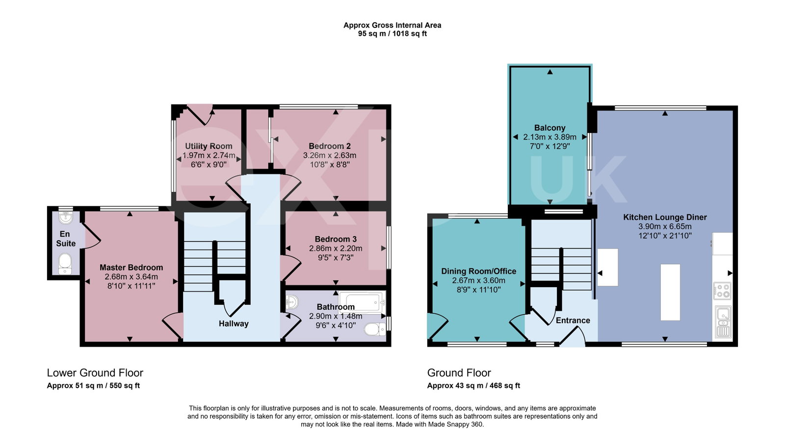 148, Penwill Way, Paignton floorplan