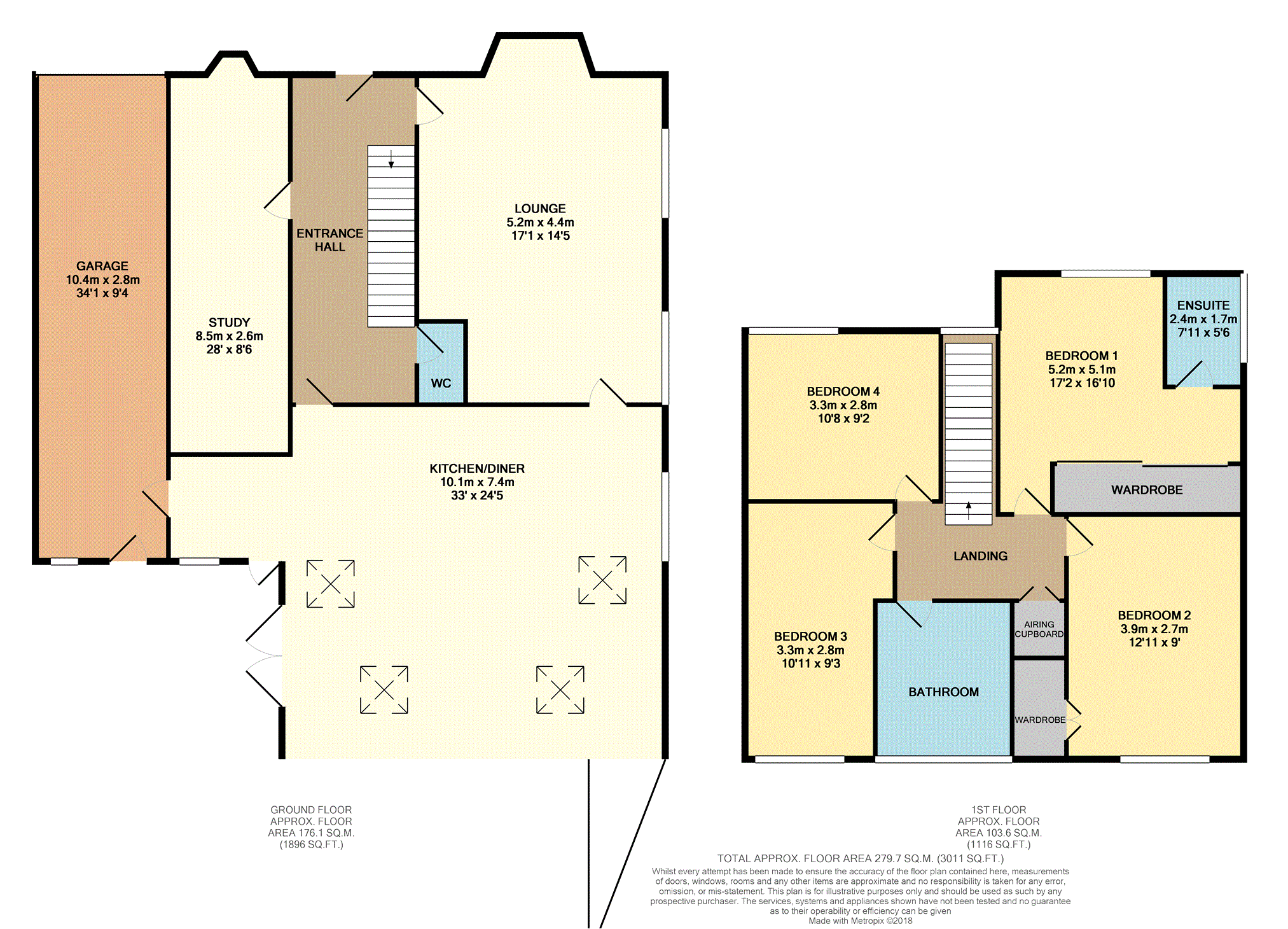 4 Bedrooms Detached house for sale in Byron Drive, Witham CM8