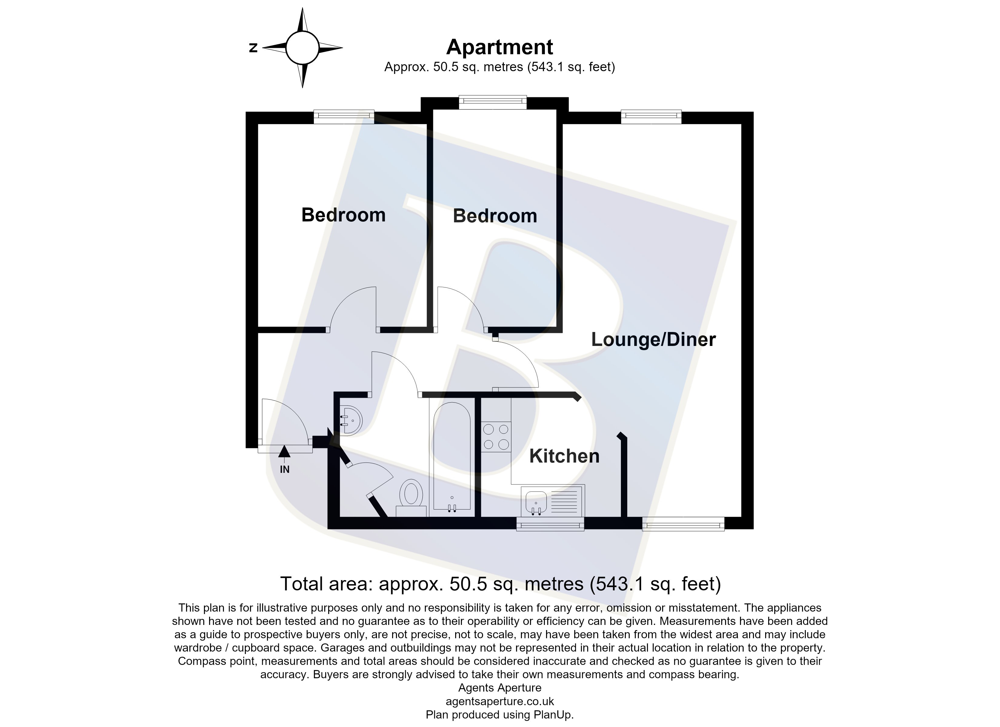 Commodore House, Basildon floorplan