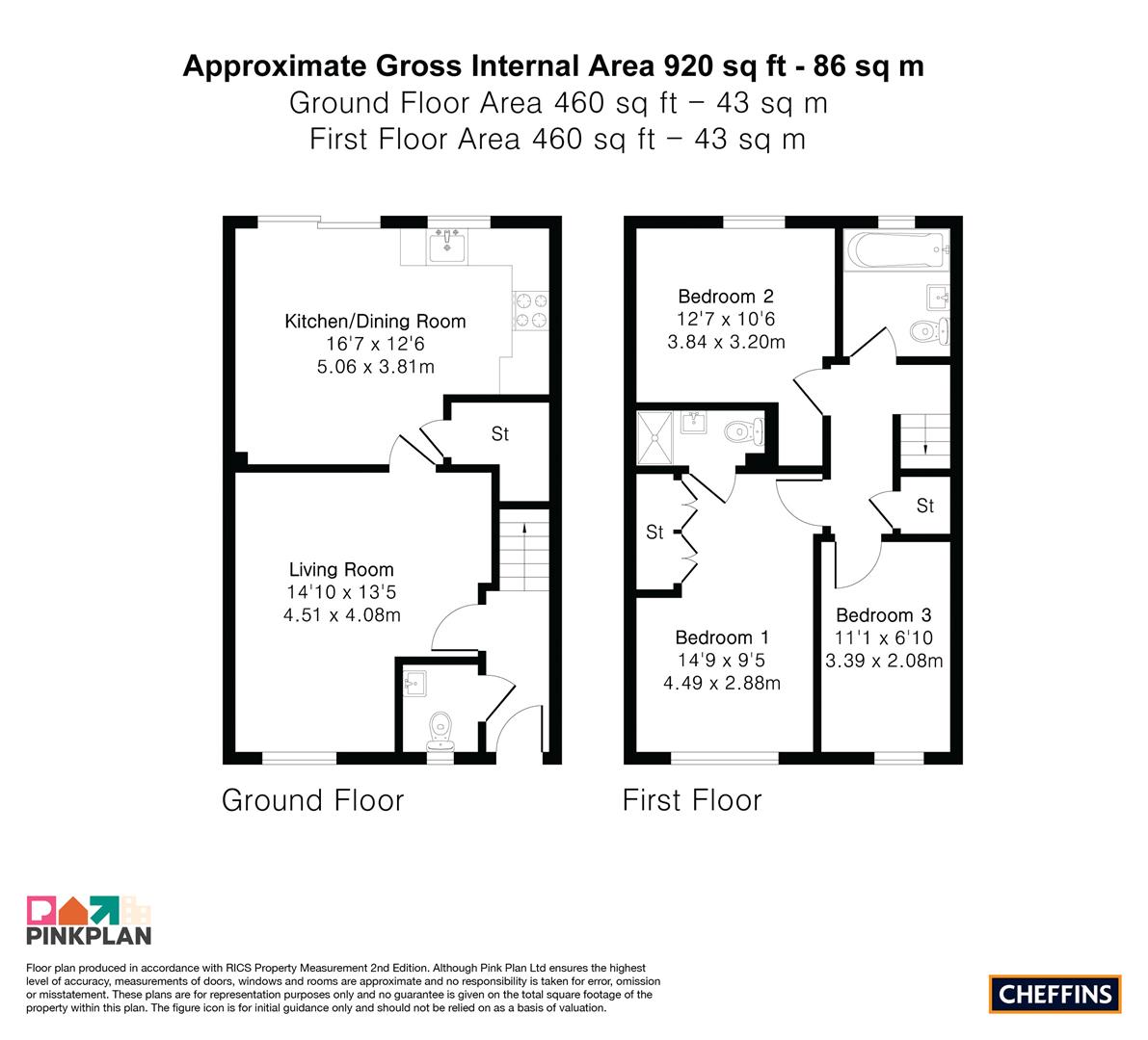 22, Lowfield Crescent, Littleport floorplan