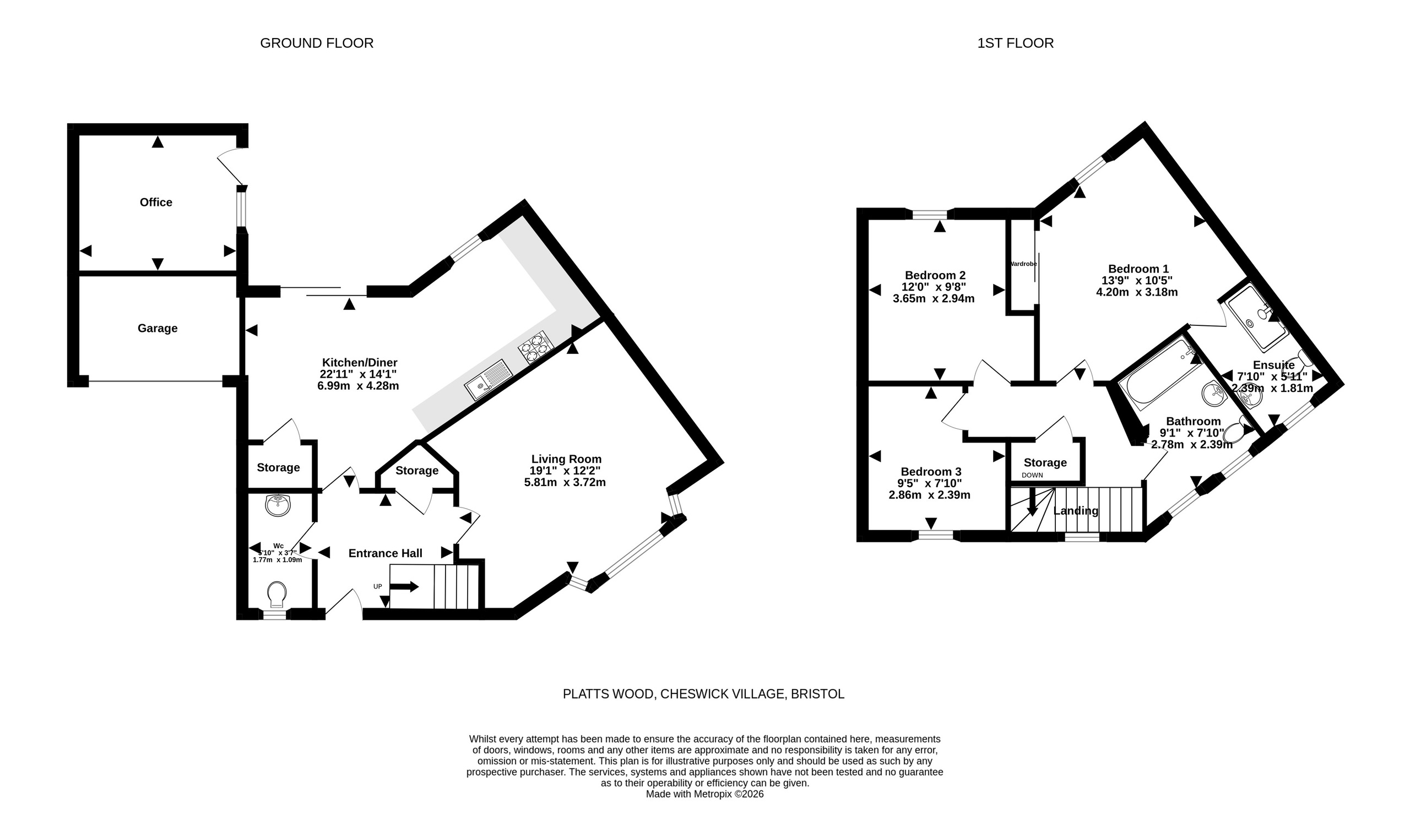 4 Platts Wood, Bristol floorplan