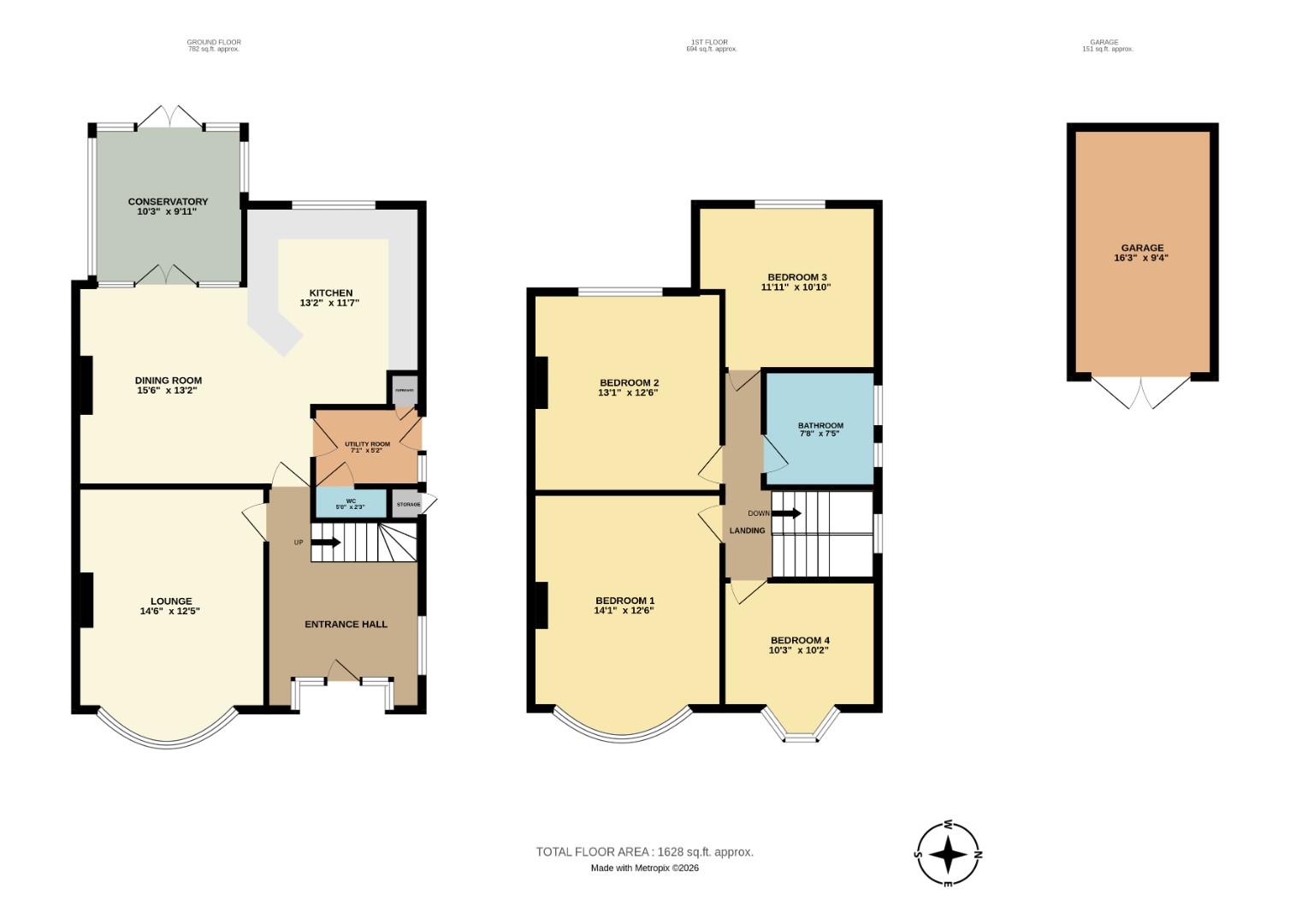 79, Oakleigh Park Drive, Leigh-On-Sea floorplan