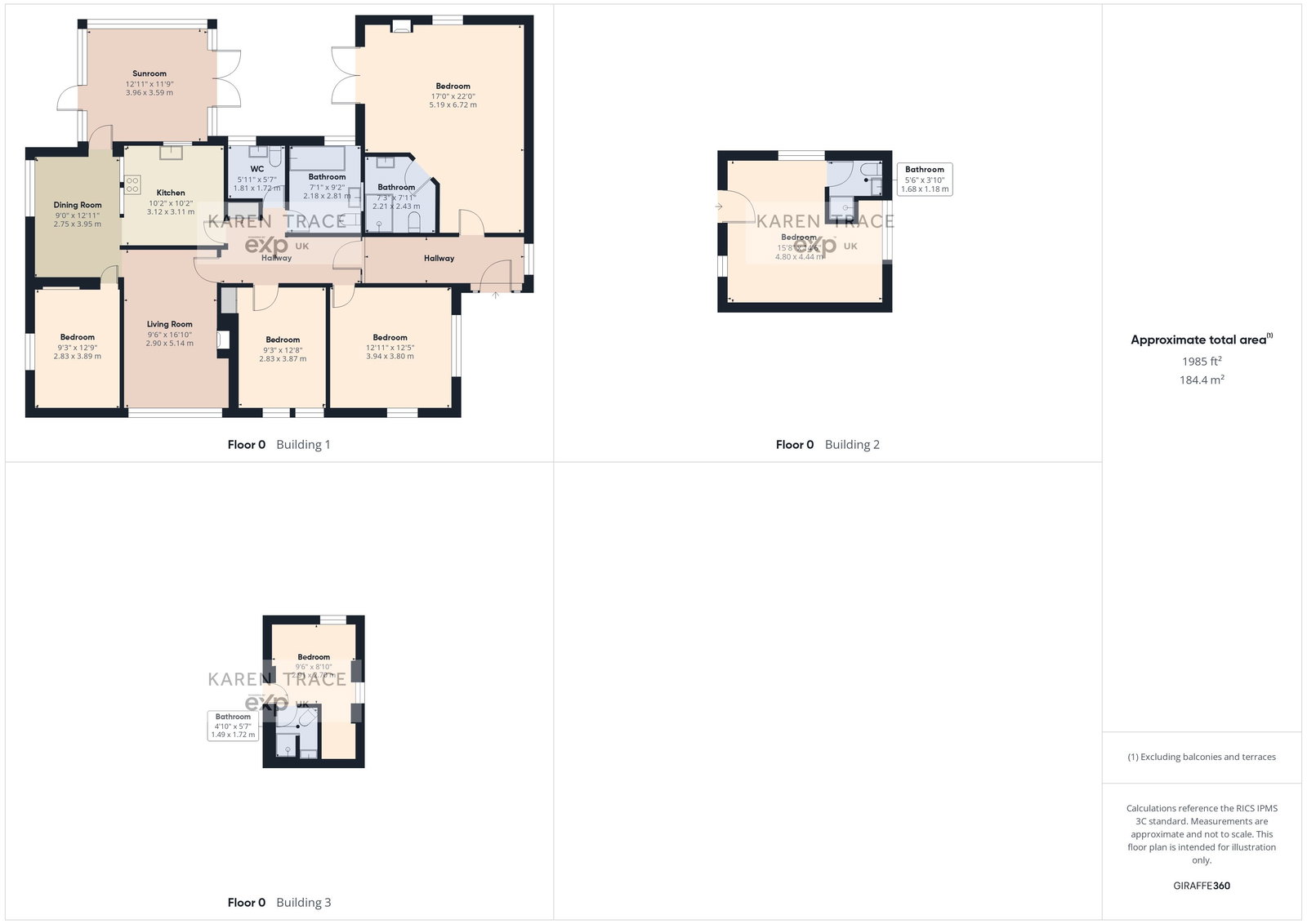 Hillside, Stoney Hill, St. Austell floorplan