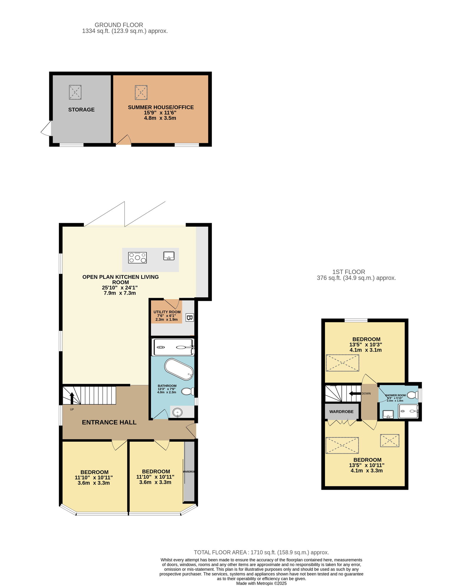 15, Upper St. Helens Road, Southampton floorplan