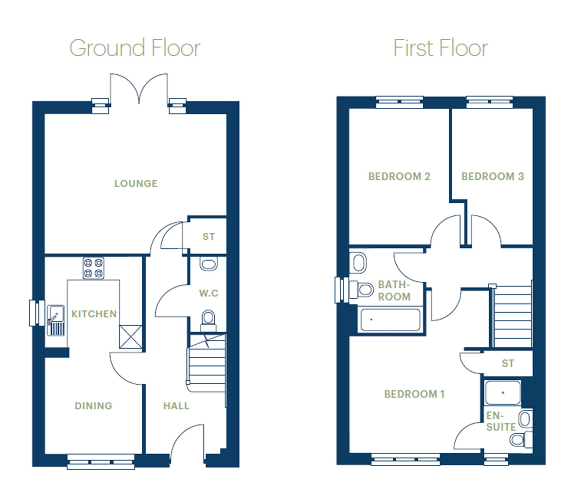 22 Meadow View Close, Burnley floorplan