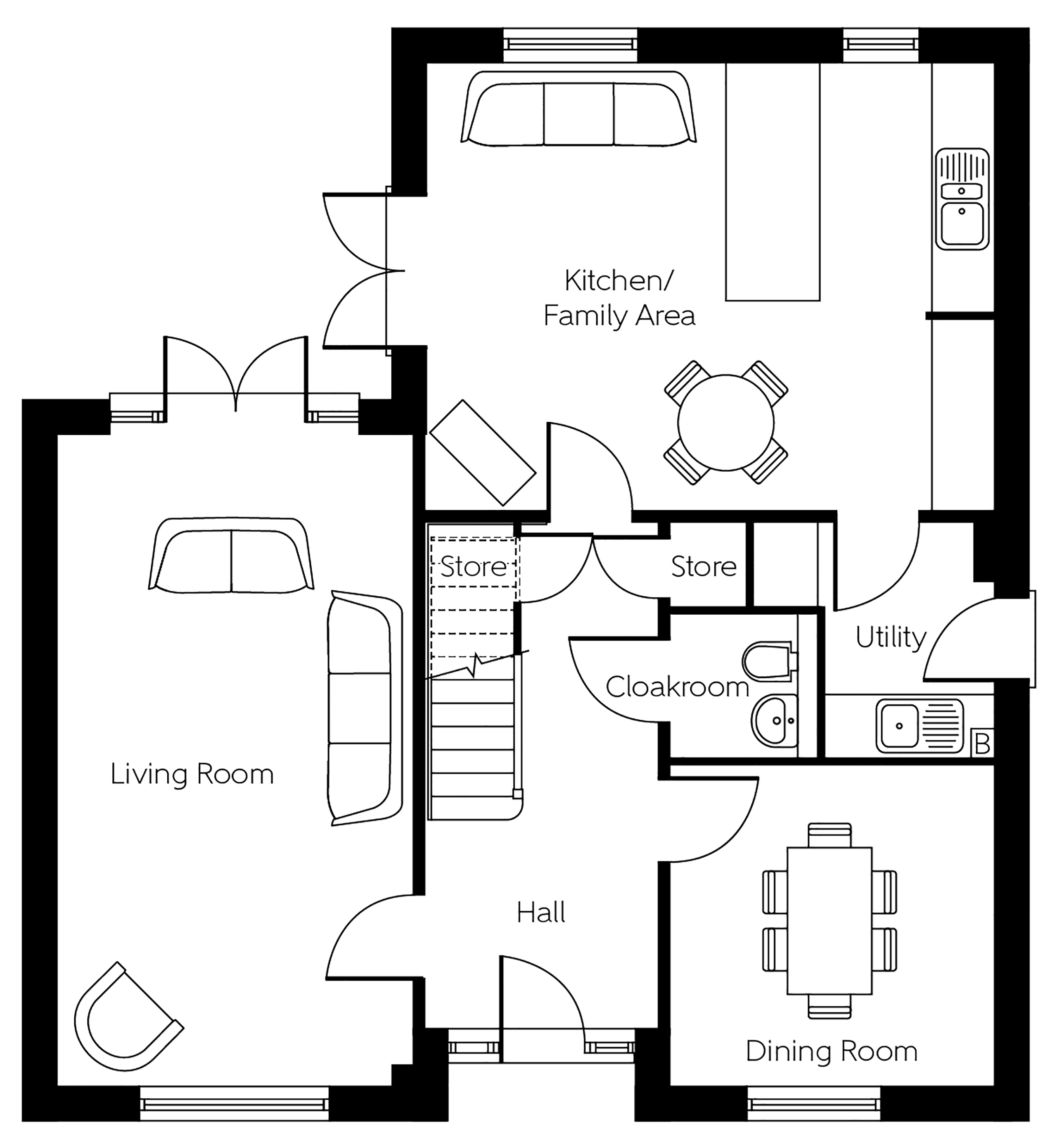 4 Bedrooms Detached house for sale in Gloucester Road, Tutshill, Chepstow NP16