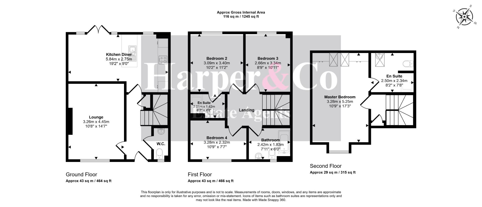 20, Corvus Drive, Stockton-On-Tees floorplan