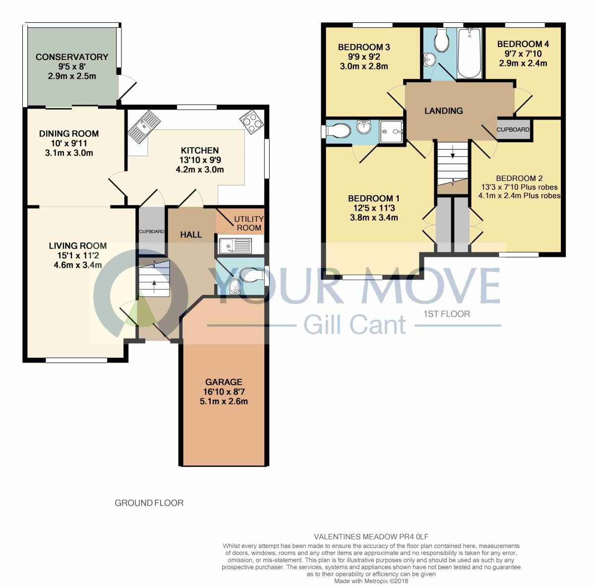 4 Bedrooms Detached house for sale in Valentines Meadow, Cottam, Preston PR4