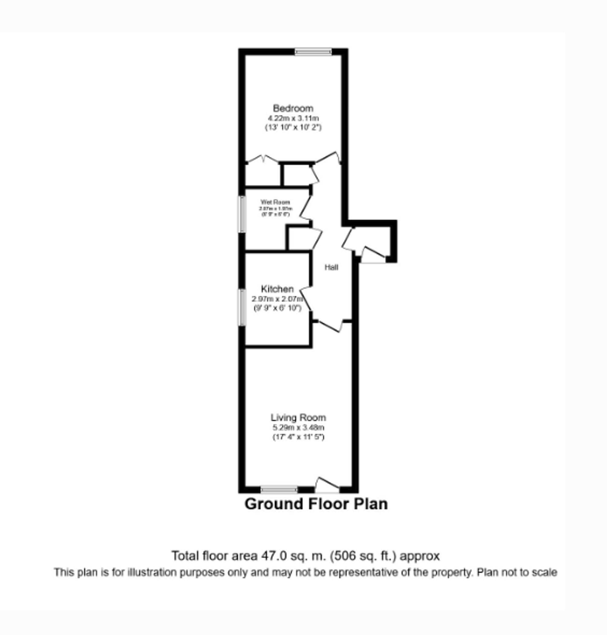 Flat 2, Elm Court, Southampton floorplan