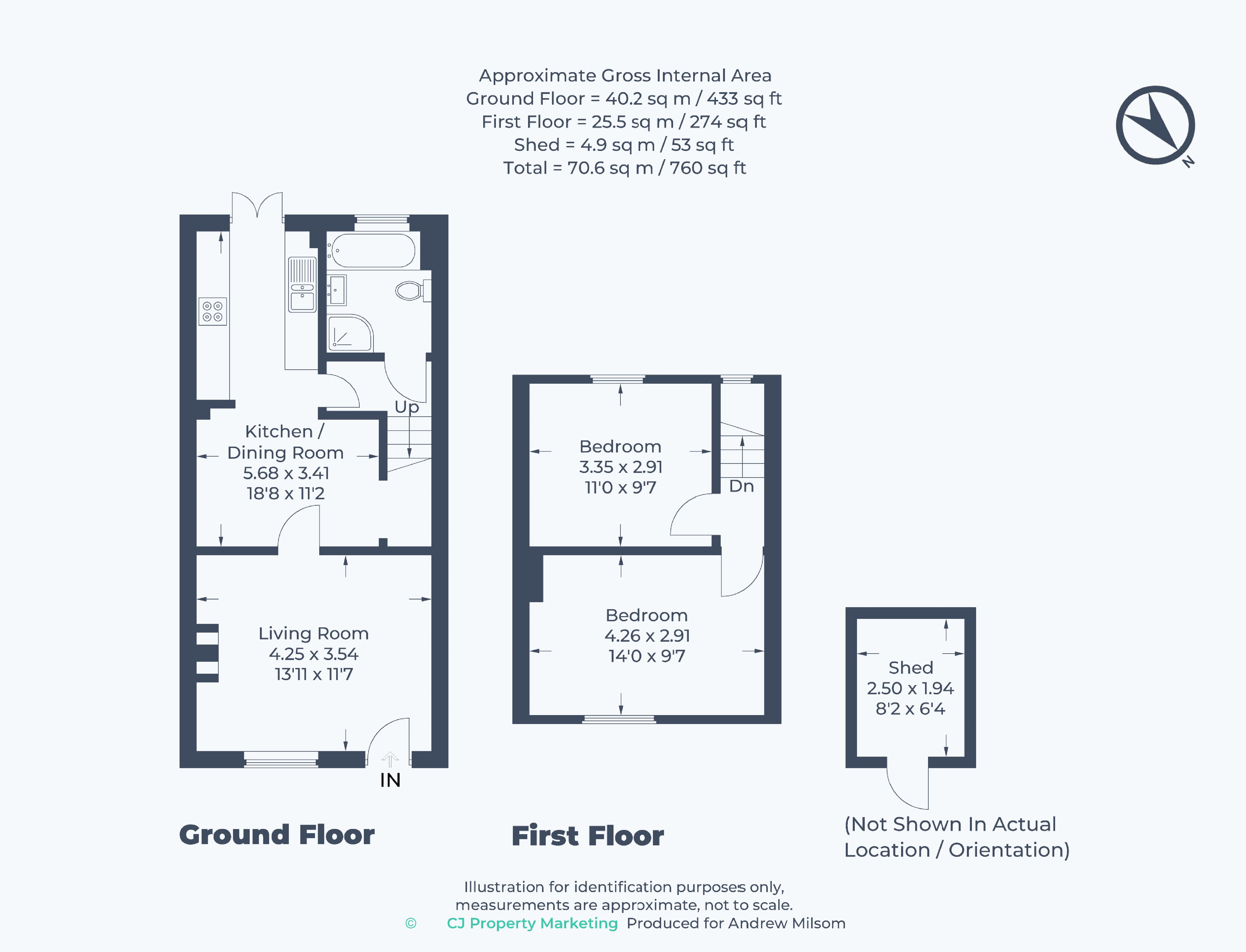 14 Black Butt Cottages, Sutton Road, Cookham floorplan