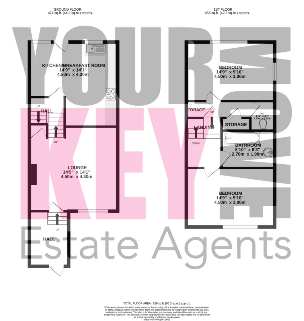 15, Sir John Moore Avenue, Hythe floorplan