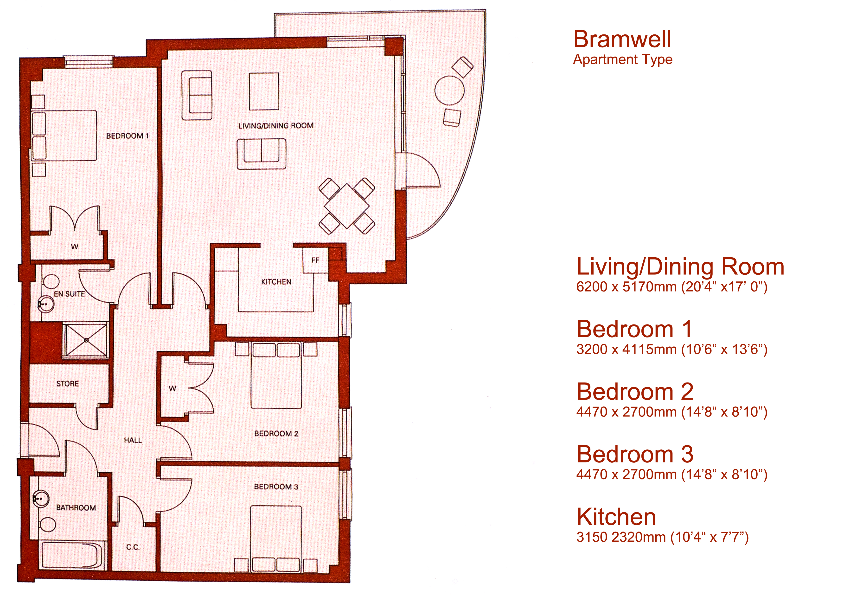 23, Cardiff floorplan