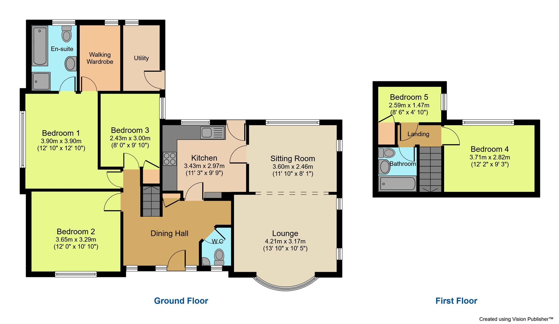 5, Westfield Lane, Shipley floorplan
