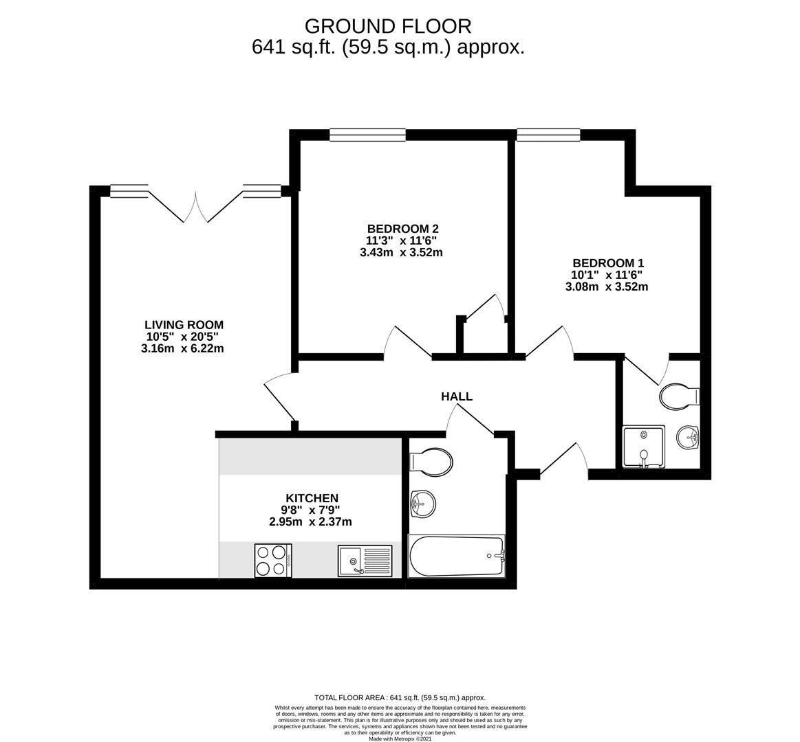 Hampton House, Wintergreen Boulevard, West Drayton UB7, 2 bedroom flat