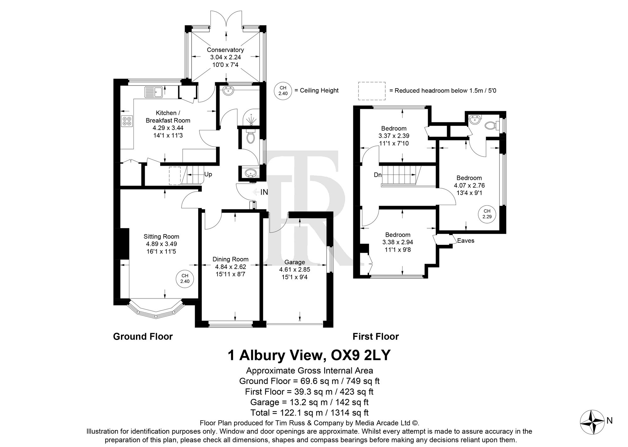 1 Albury View, Thame floorplan