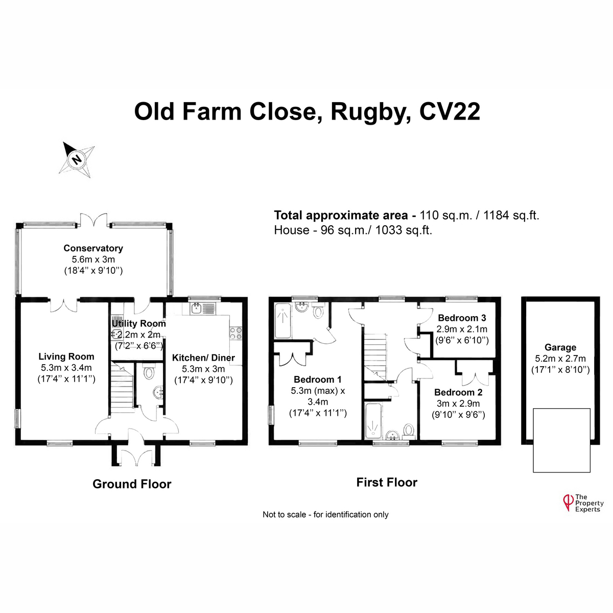19, Old Farm Close, Rugby floorplan
