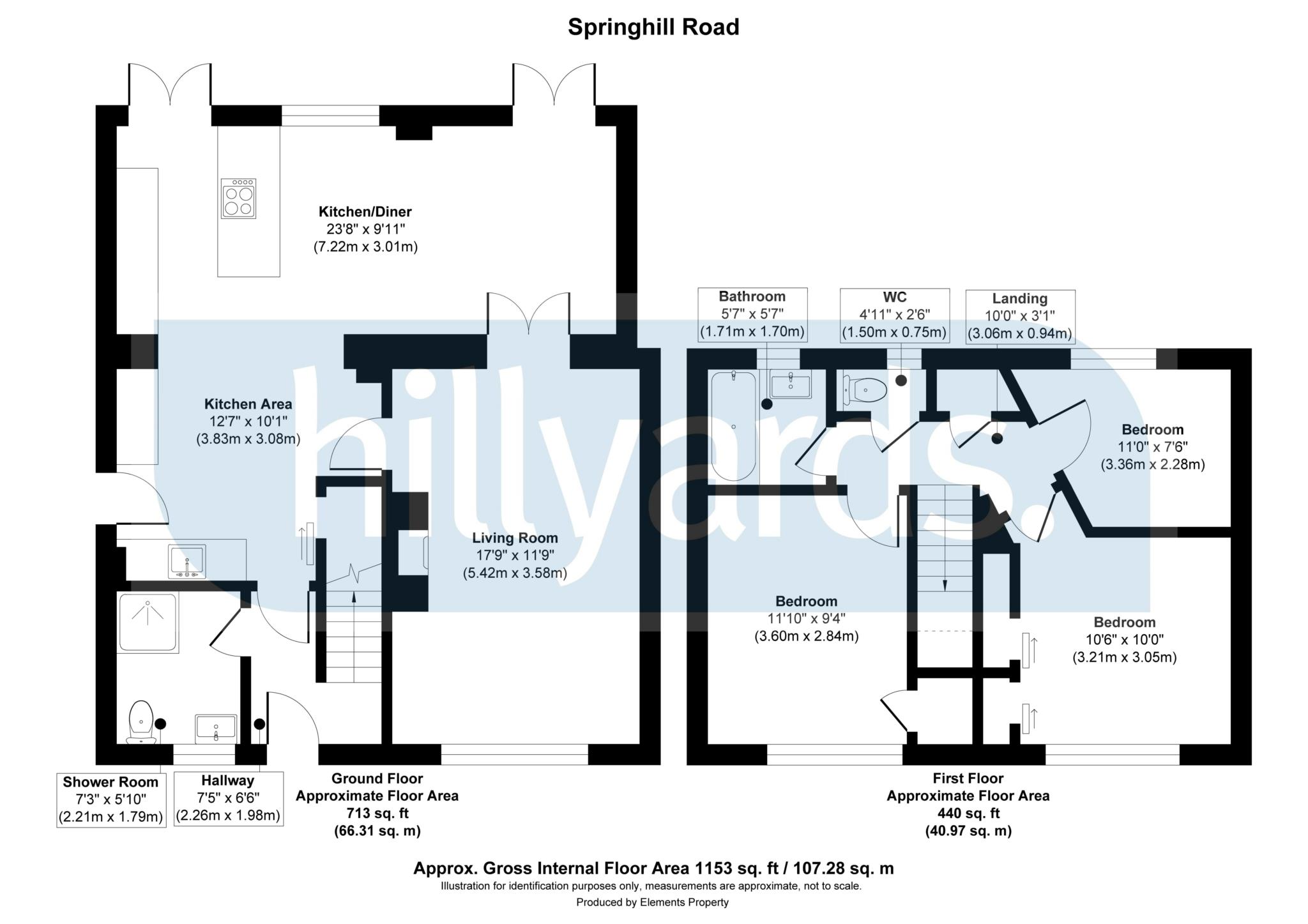 65, Springhill Road, Aylesbury floorplan