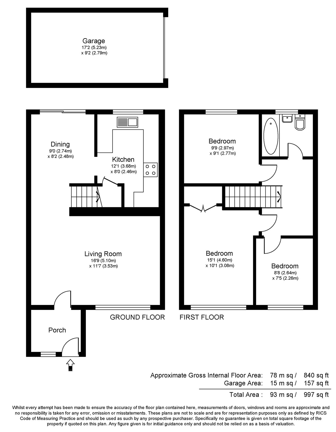Holme Chase, Weybridge KT13, 3 bedroom terraced house for sale