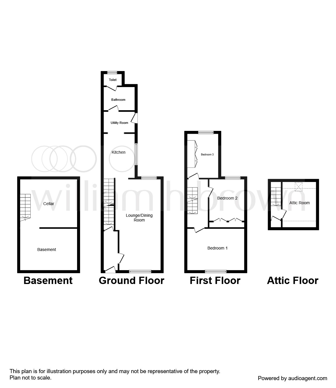 4 Bedrooms Terraced house for sale in Shakespeare Road, The Mounts, Northampton NN1