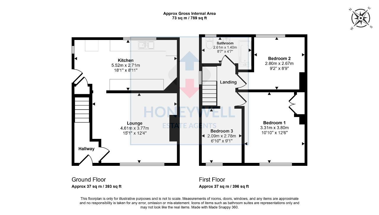 19, Central Avenue, Clitheroe floorplan